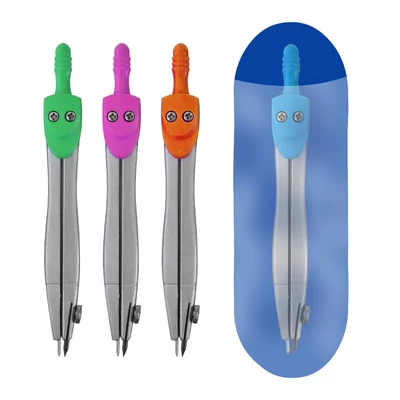 Körző, vegyes színekben, műanyag tasakban Körző, vegyes színekben, műanyag tasakban