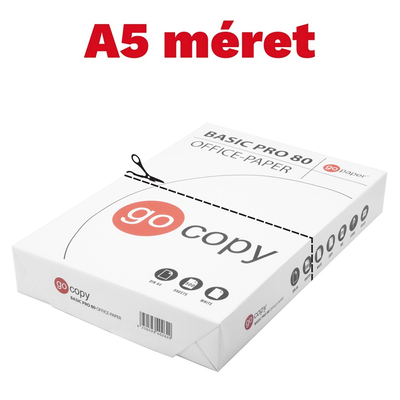 Másolópapír A5 500ív/csomag