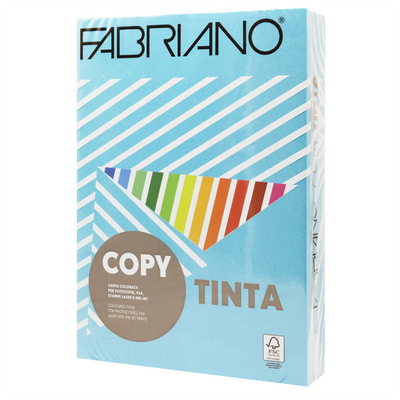 Másolópapír, színes, A3, 80g. Fabriano CopyTinta 250ív/csomag. intenzív égszínkék