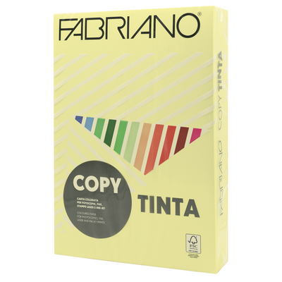 Másolópapír, színes, A3, 80g. Fabriano CopyTinta 250ív/csomag. pasztell banán