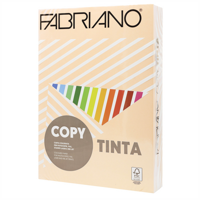 Másolópapír, színes, A3, 80g. Fabriano CopyTinta 250ív/csomag. pasztell barack