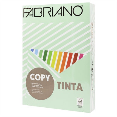 Másolópapír, színes, A4, 80g. Fabriano CopyTinta 500ív/csomag. pasztell világoszöld