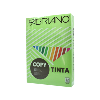 Másolópapír, színes, A4, 80g. Fabriano CopyTinta 500ív/csomag. intenzív világoszöld