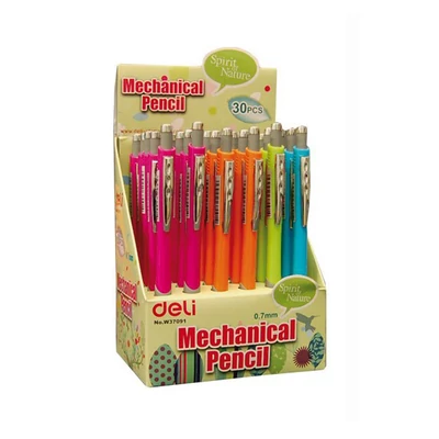 Nyomósirón 0,7mm, vegyes színű test, 37091 Deli Nyomósirón 0,7mm, vegyes színű test, 37091 Deli
