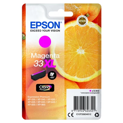 Epson T3363 Patron Magenta 8,9ml (Eredeti) Epson T3363 Patron Magenta 8,9ml (Eredeti)
