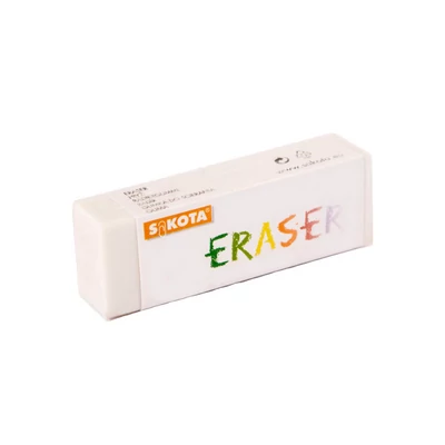 Radír 20-as fehér szögletes papír tokban extra CREATIVE JUNGLE