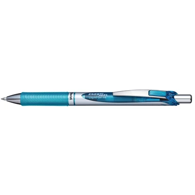 Rollertoll zselés 0.7mm, Pentel EnerGel BL77-SX, írásszín világoskék Rollertoll zselés 0.7mm, Pentel EnerGel BL77-SX, írásszín világoskék