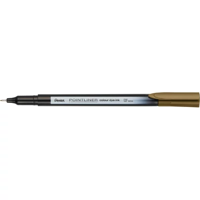 Rostirón, tűfilc 0,4mm, Pentel Pointliner barna Rostirón, tűfilc 0,4mm, Pentel Pointliner barna