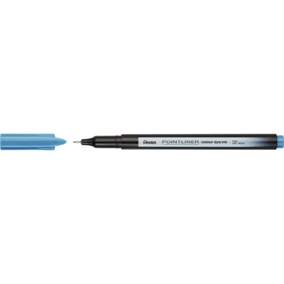 Rostirón, tűfilc 0,4mm, Pentel Pointliner türkizkék Rostirón, tűfilc 0,4mm, Pentel Pointliner türkizkék