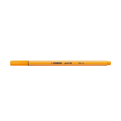 Rostirón, tűfilc 0,4mm, STABILO Point 88 narancs