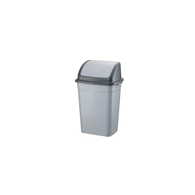 Szemetes kuka billenő fedéllel műanyag 16 literes antracit UP118-245 Szemetes kuka billenő fedéllel műanyag 16 literes antracit UP118-245