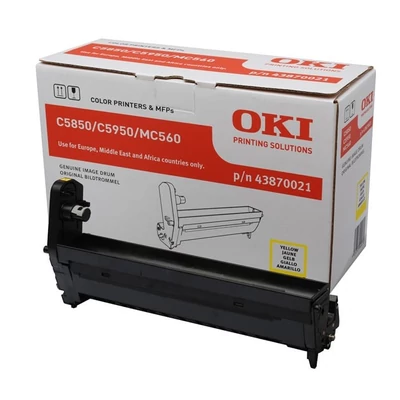Oki C5850,5950 Drum Yellow (Eredeti)