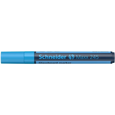 Üvegtábla marker 1-3mm, Schneider Maxx 245 kék