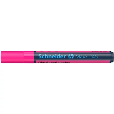 Üvegtábla marker 1-3mm, Schneider Maxx 245 rózsaszín