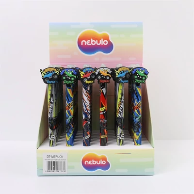 Zseléstoll radírozható, Monster Truck, 36 db/display Nebulo Zseléstoll radírozható, Monster Truck, 36 db/display Nebulo