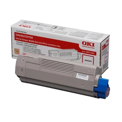 Oki C5650,5750 Toner Magenta 2K (Eredeti)