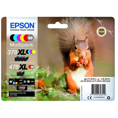 Epson T379D Patron Multipack 378XL + 478XL (Eredeti)