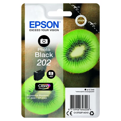 Epson T02F1 Patron Photo Black 4,1ml (Eredeti) Epson T02F1 Patron Photo Black 4,1ml (Eredeti)