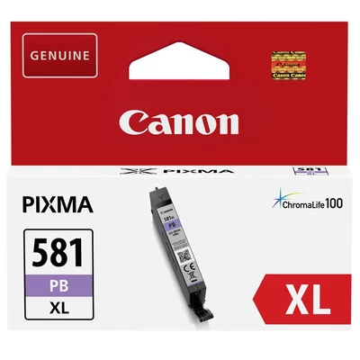 Canon CLI581XL Patron Blue Photo /eredeti/