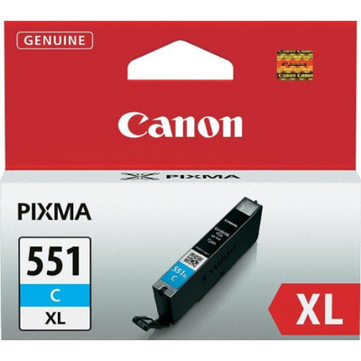 Canon CLI551XL Patron Cyan